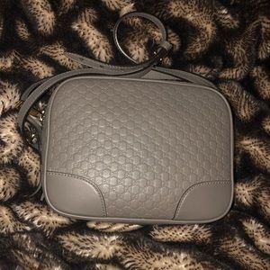 Leather Micro Guccissima BREE Crossbody Purse Bag